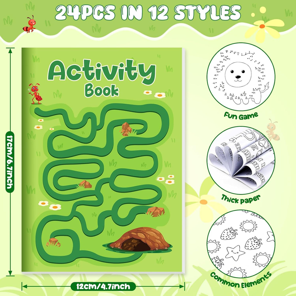 BenLouis Mini Activity Books
