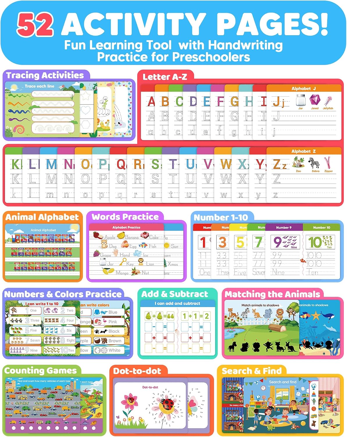 Walenty Preschool Workbook