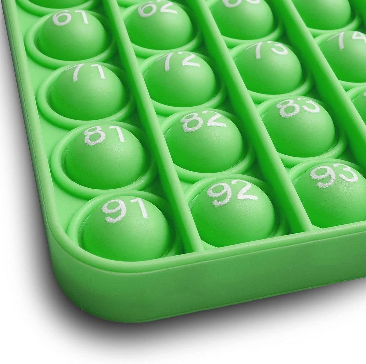 Green 100-Number Sensory Math Pop-It