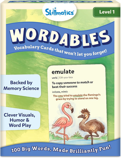 Skillmatics Vocabulary Flash Cards