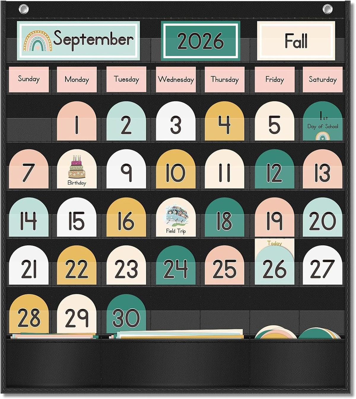 Eamay Calendar Pocket Chart