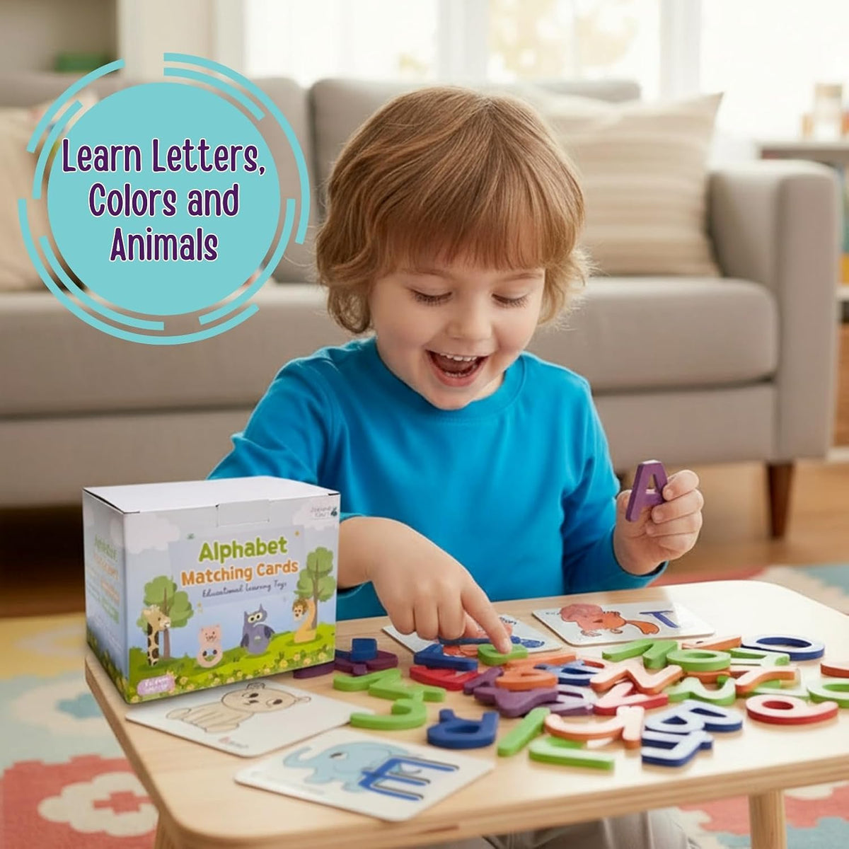 Montessori Castle ABC Flash Cards