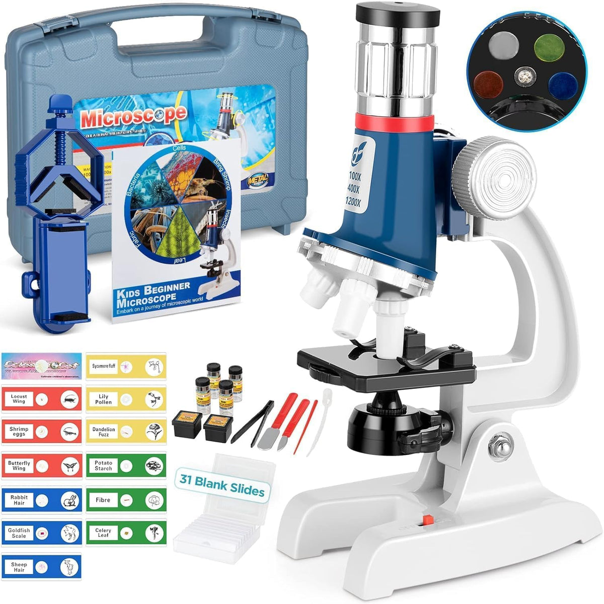 Uarzt Kids Microscope Kit