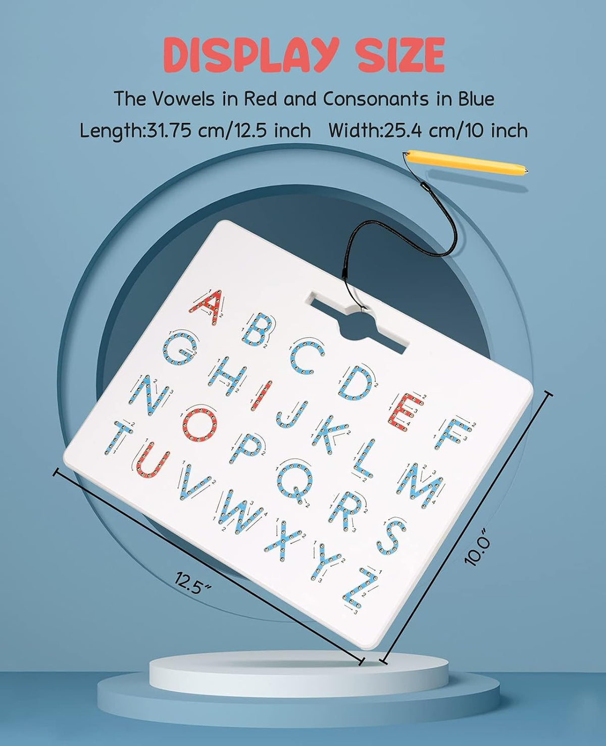 GAMENOTE Magnetic Letter Board