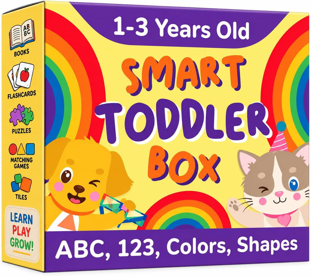TOYVENTIVE Learning Flash Cards