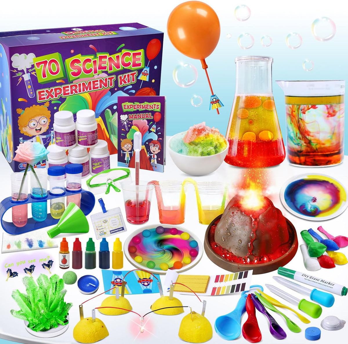 UNGLINGA Science Experiment Kit