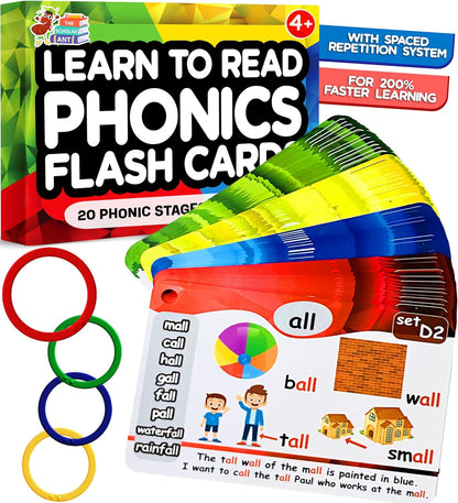 THE SCHOLAR ANT Phonics Flash Cards