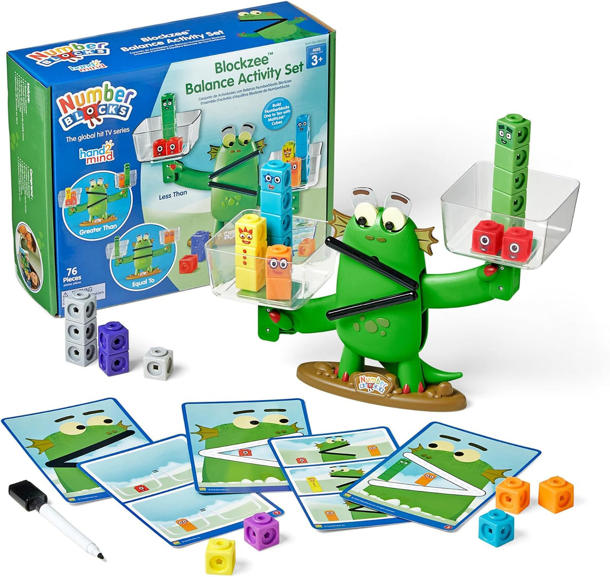 hand2mind Blockzee Balance Activity Set
