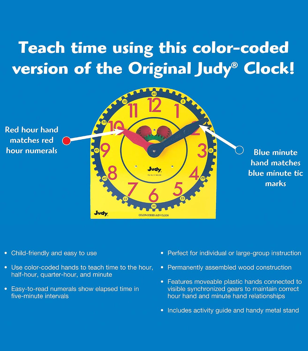 Judy Instructo Teaching Clock