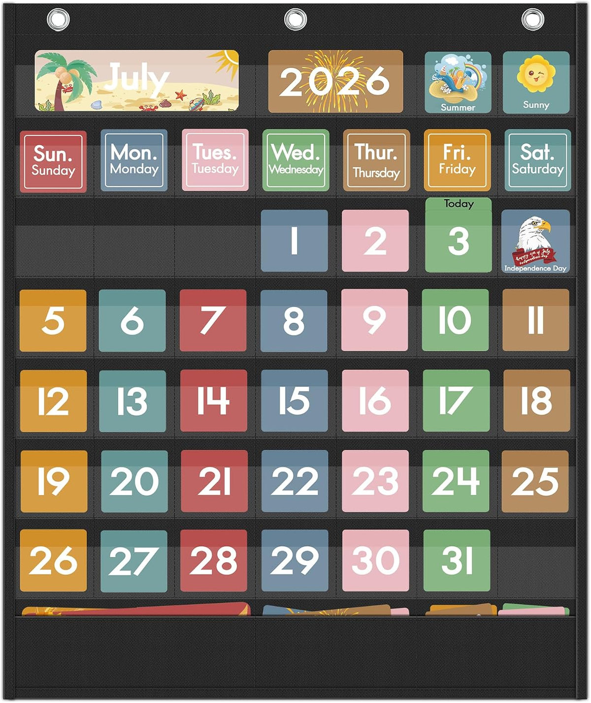 Yoink Classroom Calendar Pocket Chart