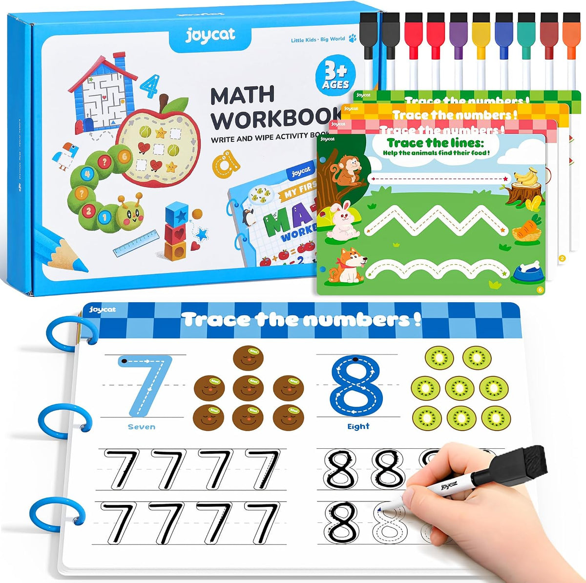 JoyCat Math Activity Book
