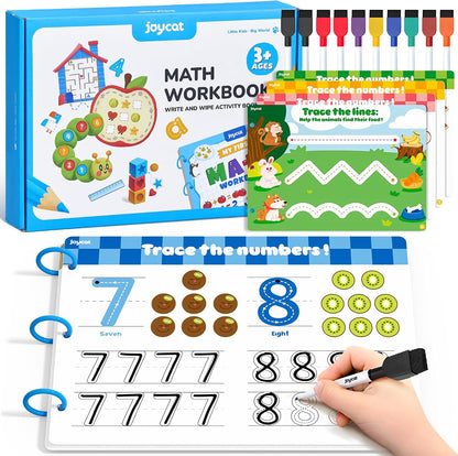 JoyCat Math Activity Book