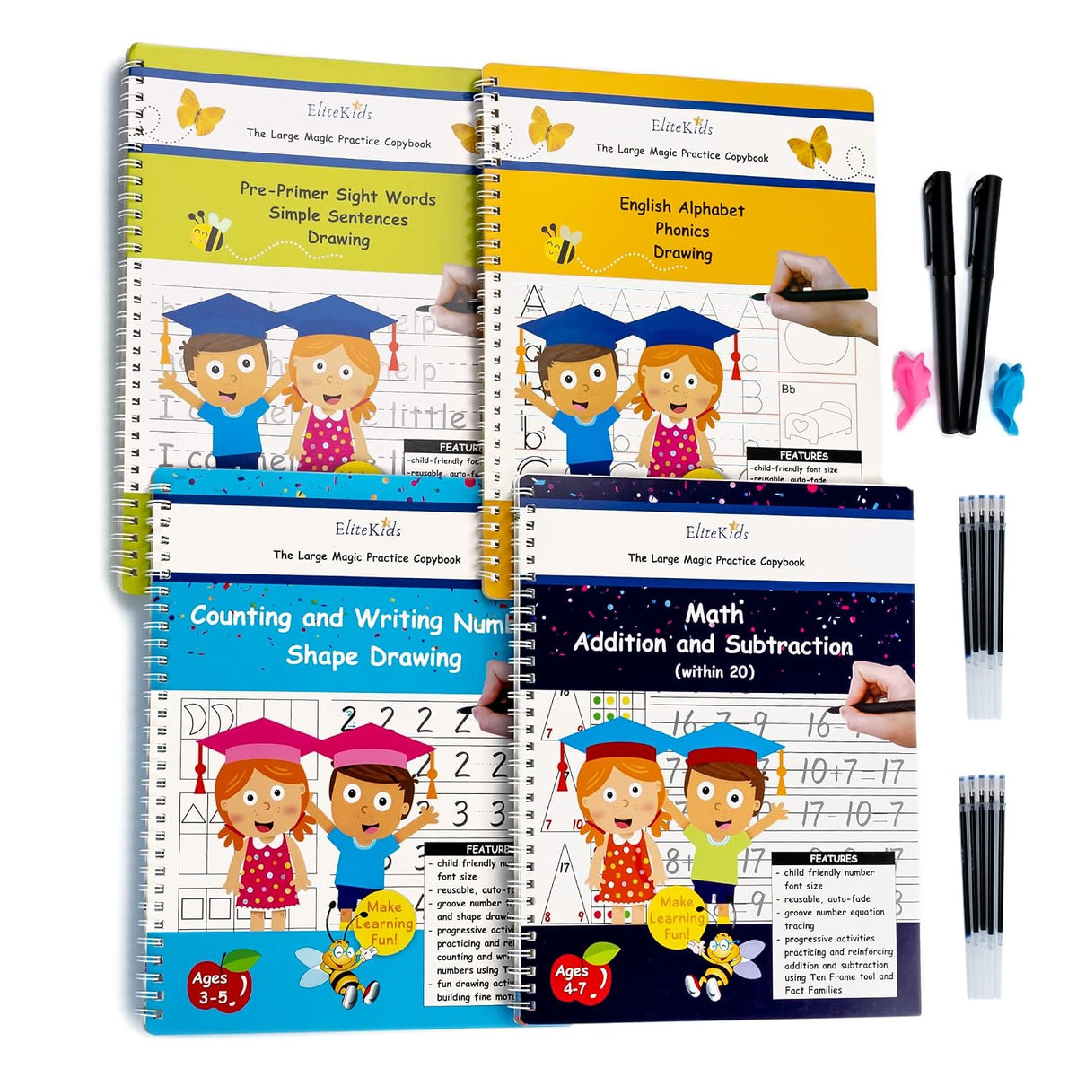 EliteKids Handwriting Practice Workbook