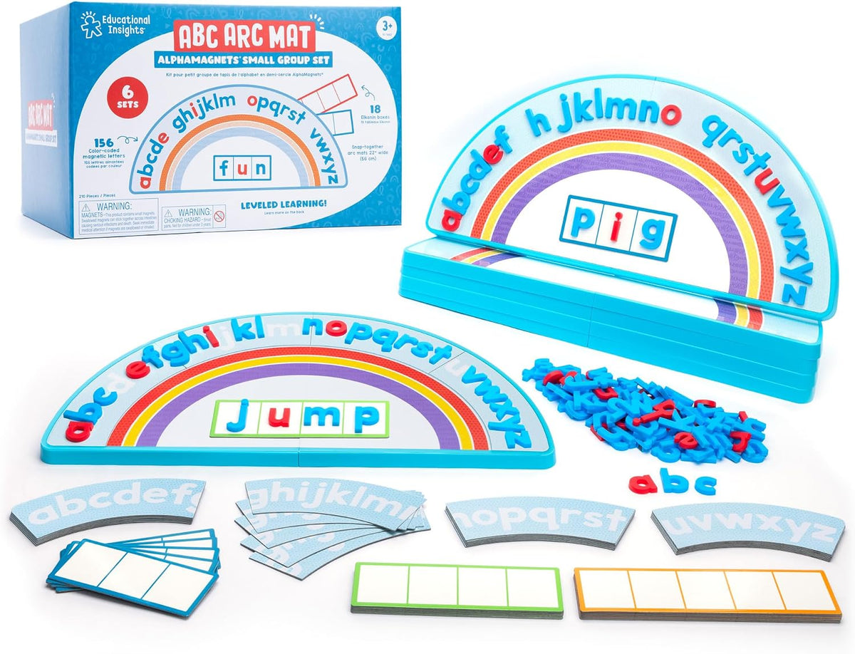Educational Insights ABC Arc Mat AlphaMagnets