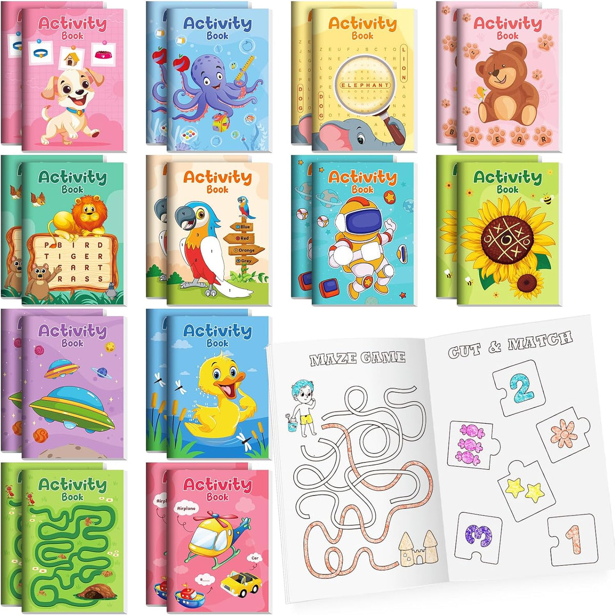 BenLouis Mini Activity Books