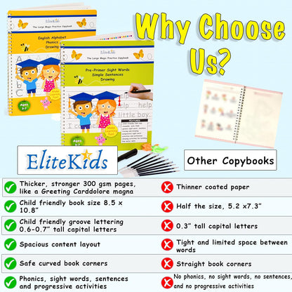 EliteKids Handwriting Practice Workbook